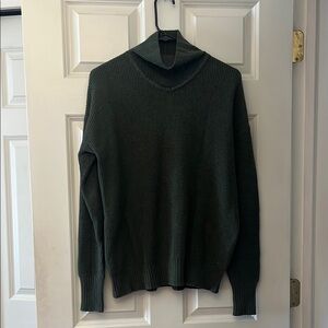 Lululemon Green Turtleneck Sweater